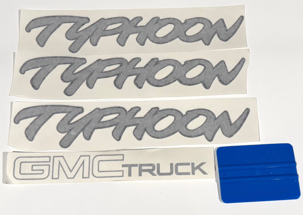 Decal kit for GMC Syclone and GMC Typhoon – SportmachinesStore