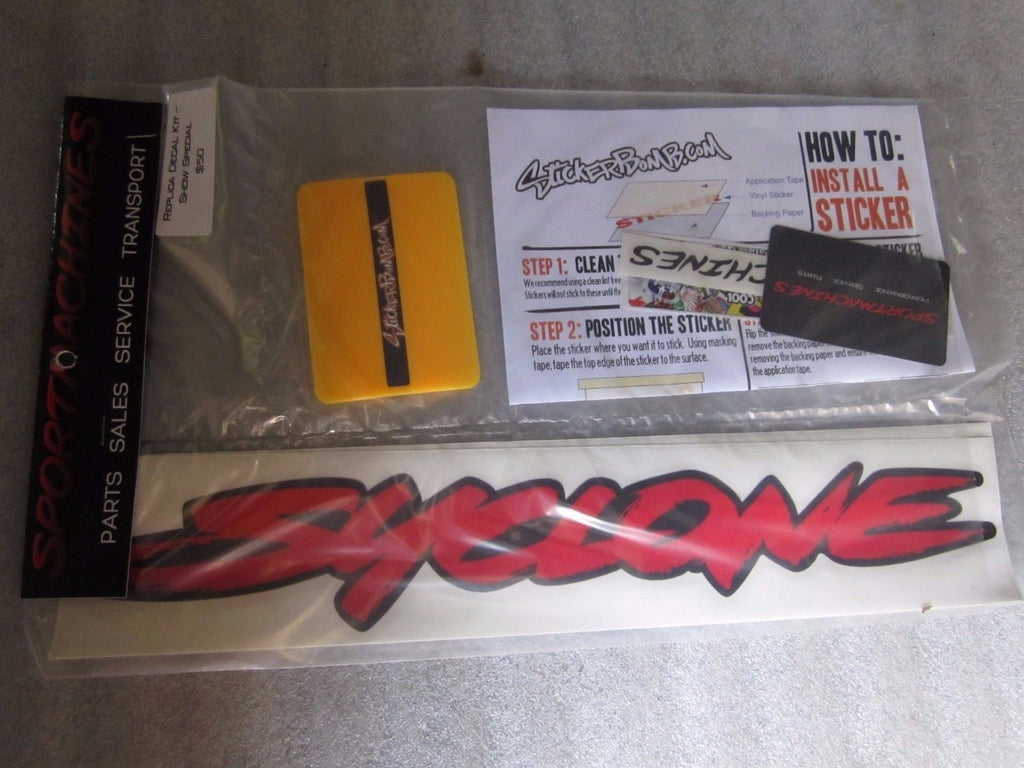 Decal kit for GMC Syclone and GMC Typhoon – SportmachinesStore