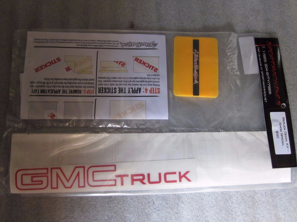 Decal kit for GMC Syclone and GMC Typhoon – SportmachinesStore