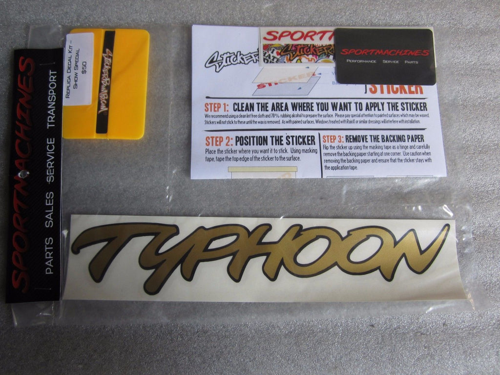 Decal kit for GMC Syclone and GMC Typhoon – SportmachinesStore