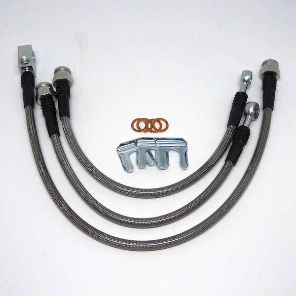 TAOUS71 +6″ Extended Front Brake Line Kit – Non-ABS For Harley Sportster XLH883 XL1200C XL883C (1995-2003)